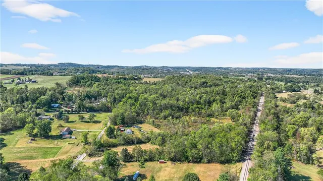 a view of a city from a balcony