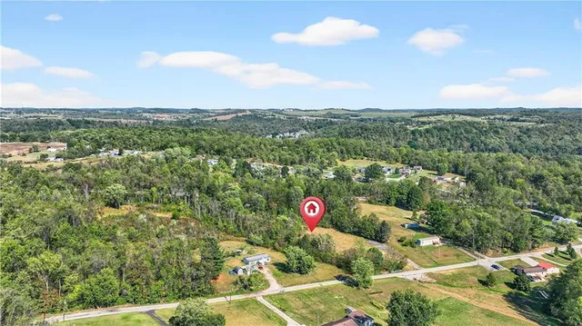 a view of a green field