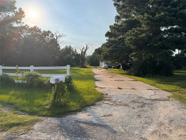 a view of a outdoor space and swimming pool