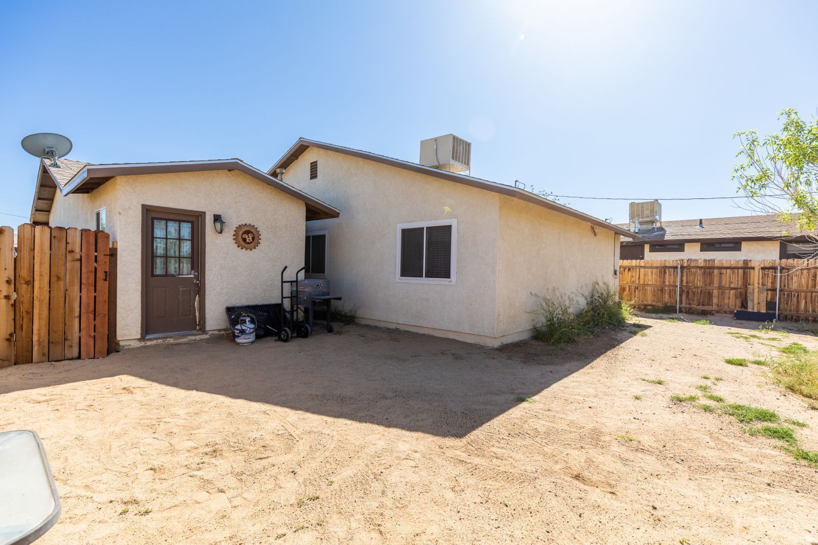918 West Hughes Avenue Ridgecrest, CA 93555 - Photo 23 of 25 a view of a house with a snow in the yard
