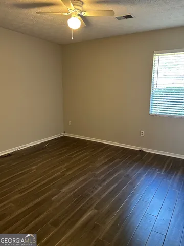 wooden floor in an empty room