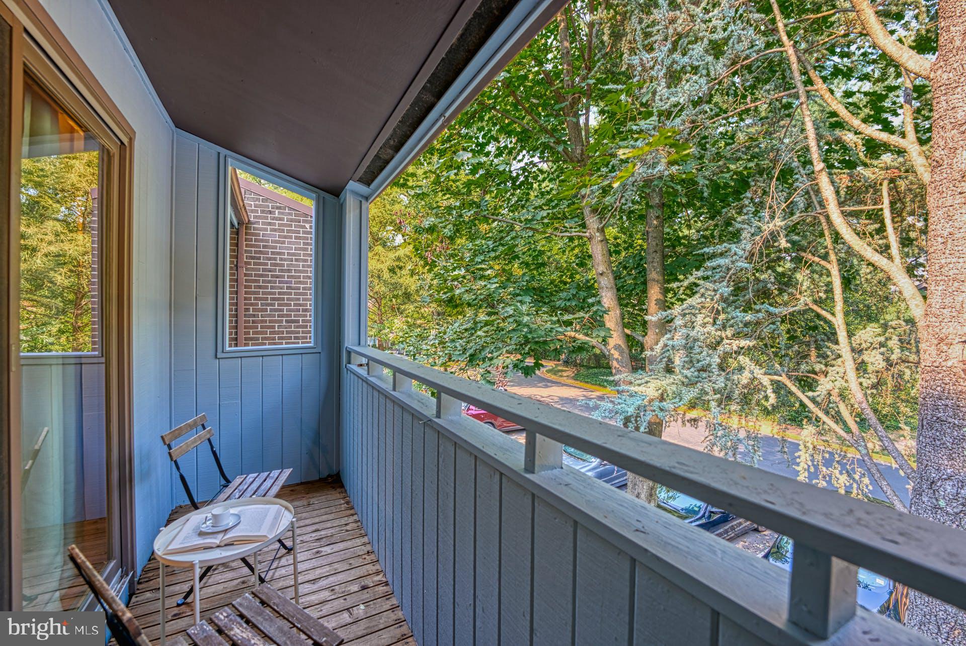 2023 Approach Lane Reston, VA 20191 - Photo 21 of 30 Balcony off the Primary Suite