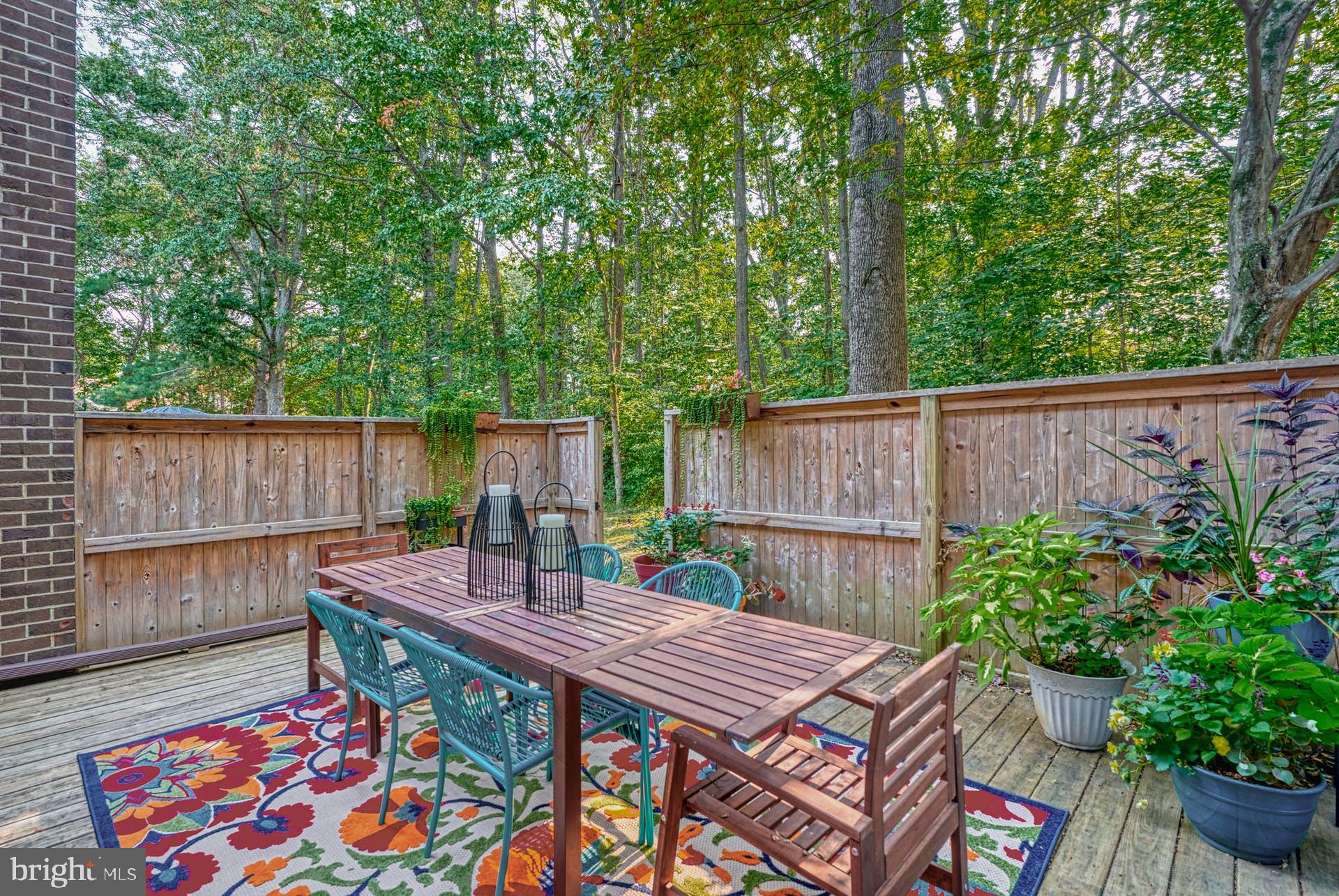 2023 Approach Lane Reston, VA 20191 - Photo 27 of 30 Rear Yard backs to woods