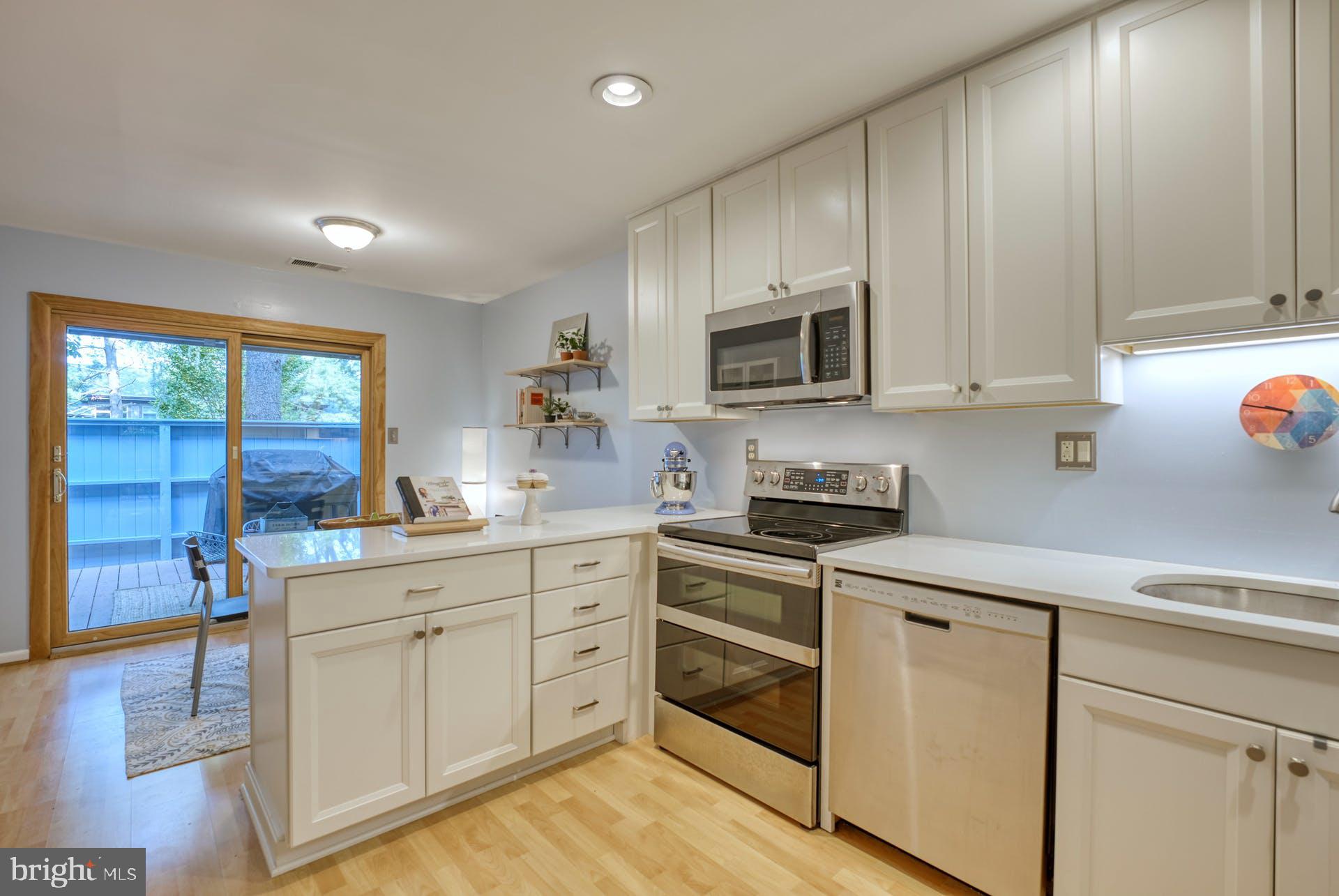 2023 Approach Lane Reston, VA 20191 - Photo 5 of 30 Remodeled Kitchen