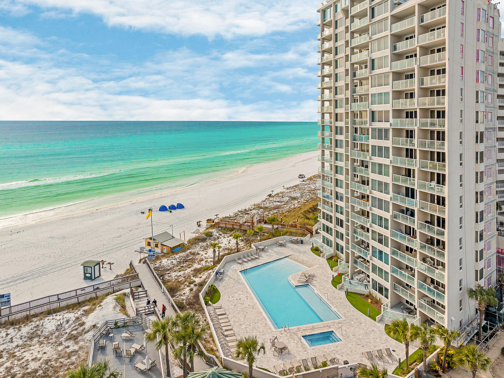 4291 Beachside 2, Unit 4291 Miramar Beach, FL 32550 - Photo 27 of 55 a view of a city with an ocean view