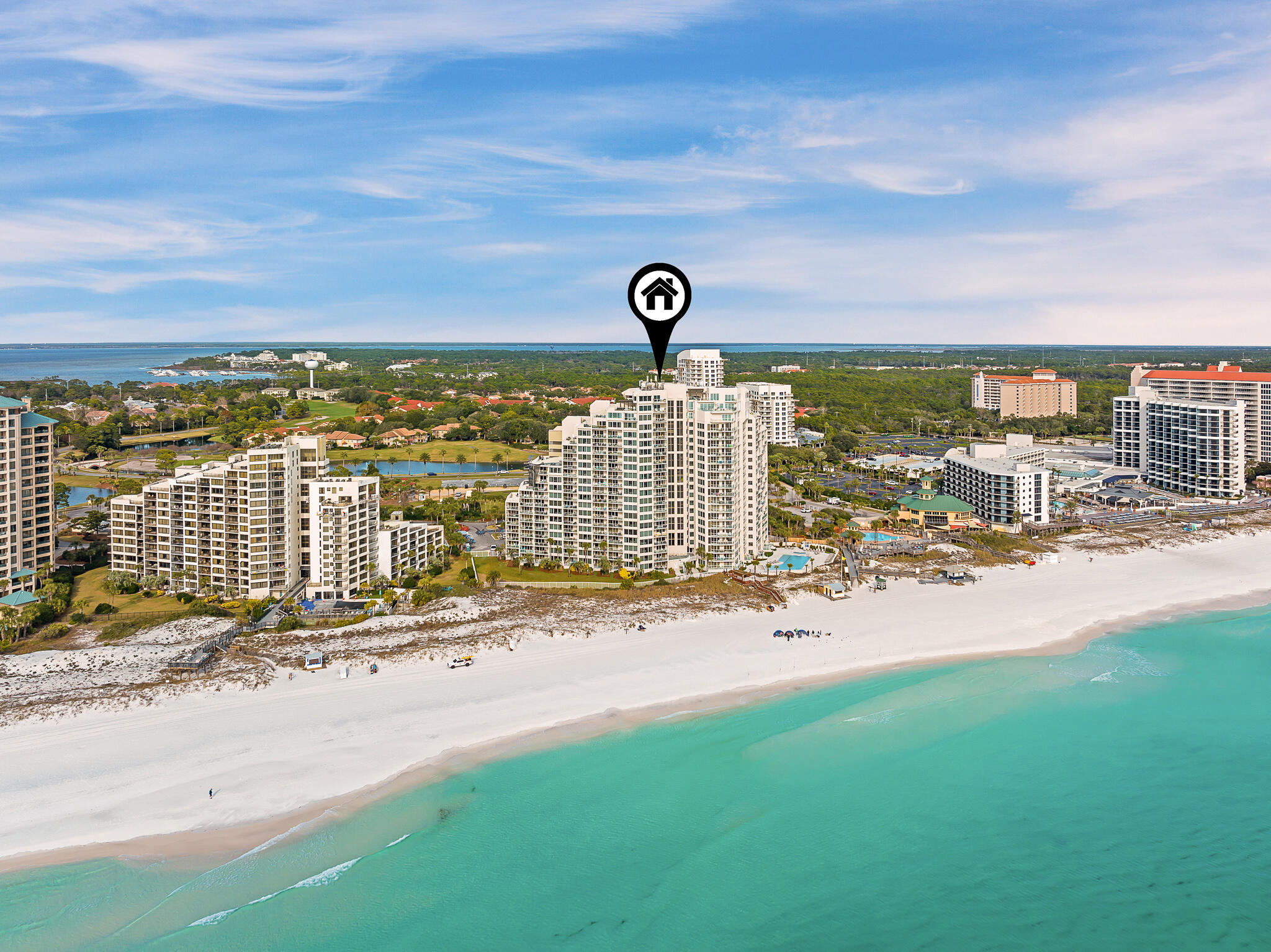 4291 Beachside 2, Unit 4291 Miramar Beach, FL 32550 - Photo 52 of 55 a view of a terrace with city view