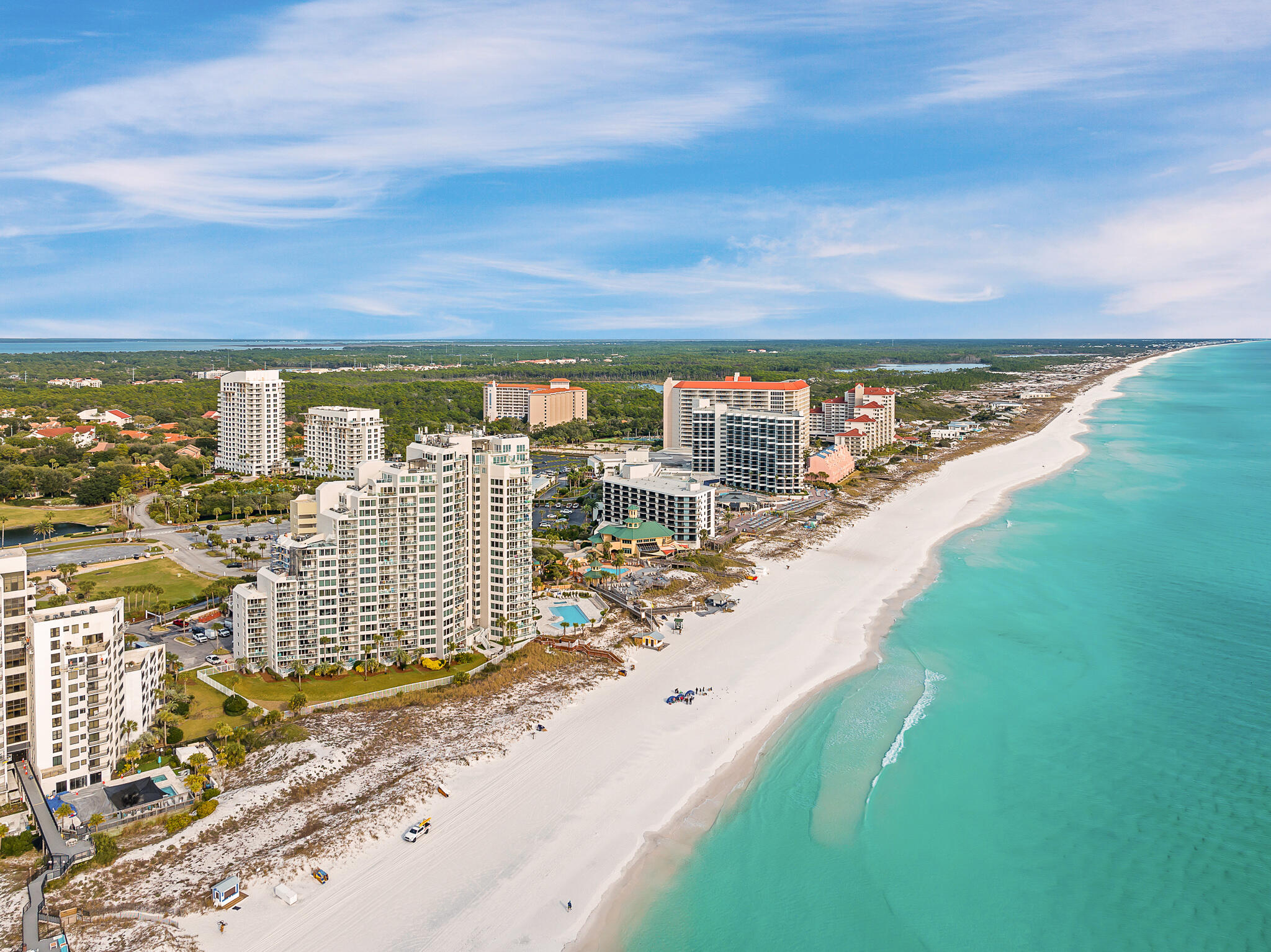 4291 Beachside 2, Unit 4291 Miramar Beach, FL 32550 - Photo 54 of 55 a view of a city with an ocean view