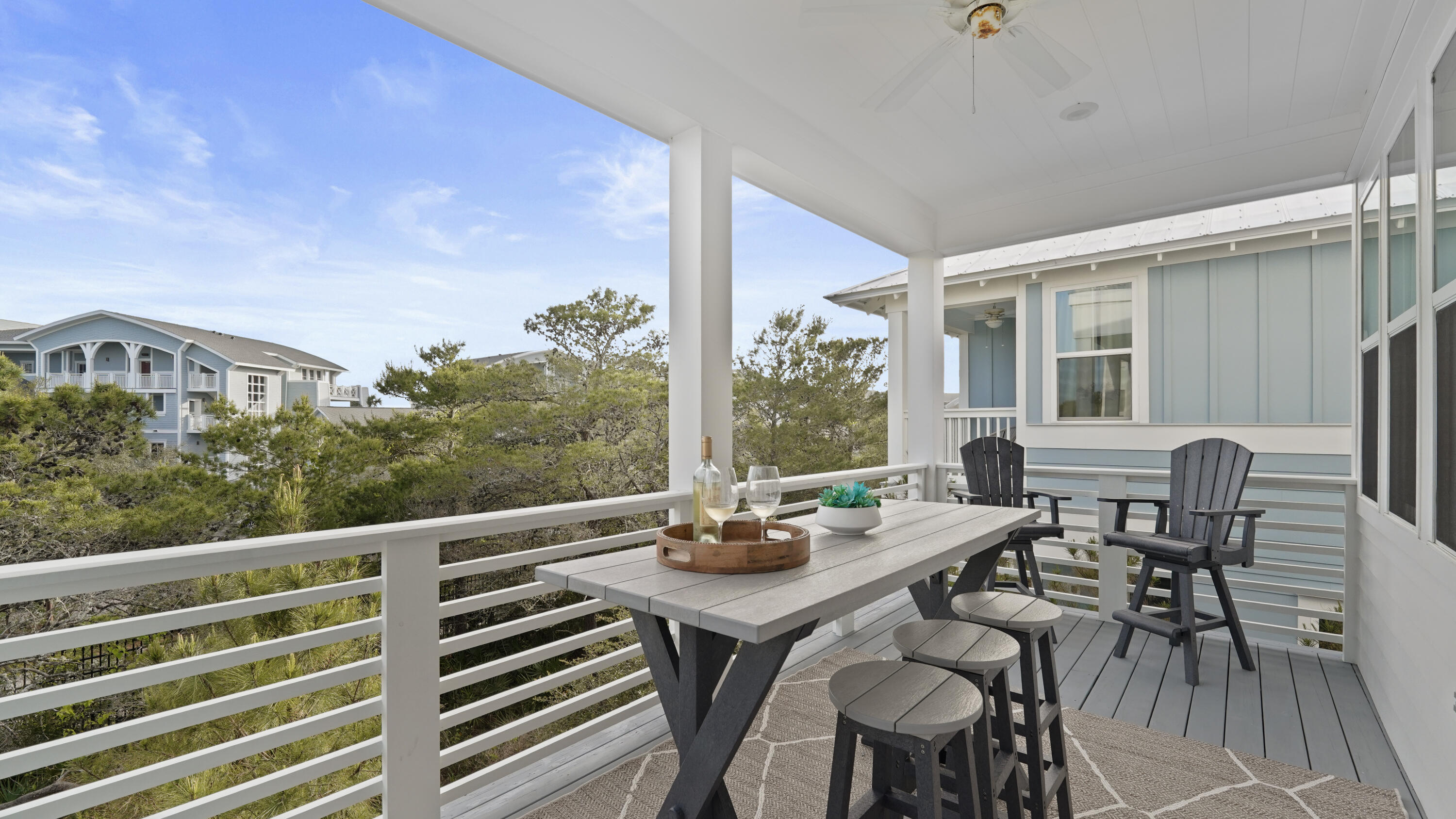 91 Siasconset Ln Inlet Beach Inlet Beach, FL 32461 - Photo 15 of 34 Covered deck - 2nd floor