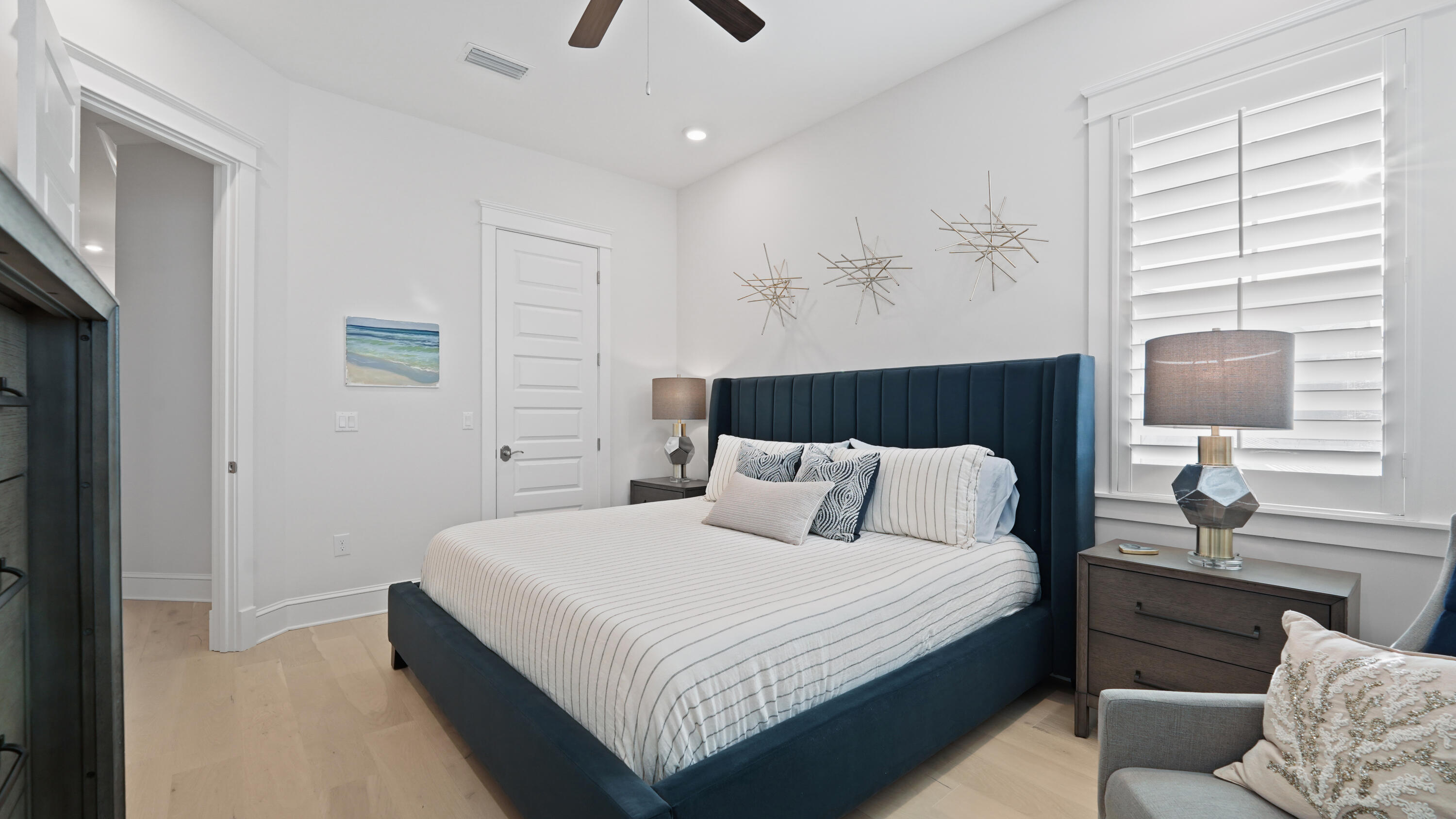 91 Siasconset Ln Inlet Beach Inlet Beach, FL 32461 - Photo 28 of 34 3rd floor guest Bedroom w/ King Bed