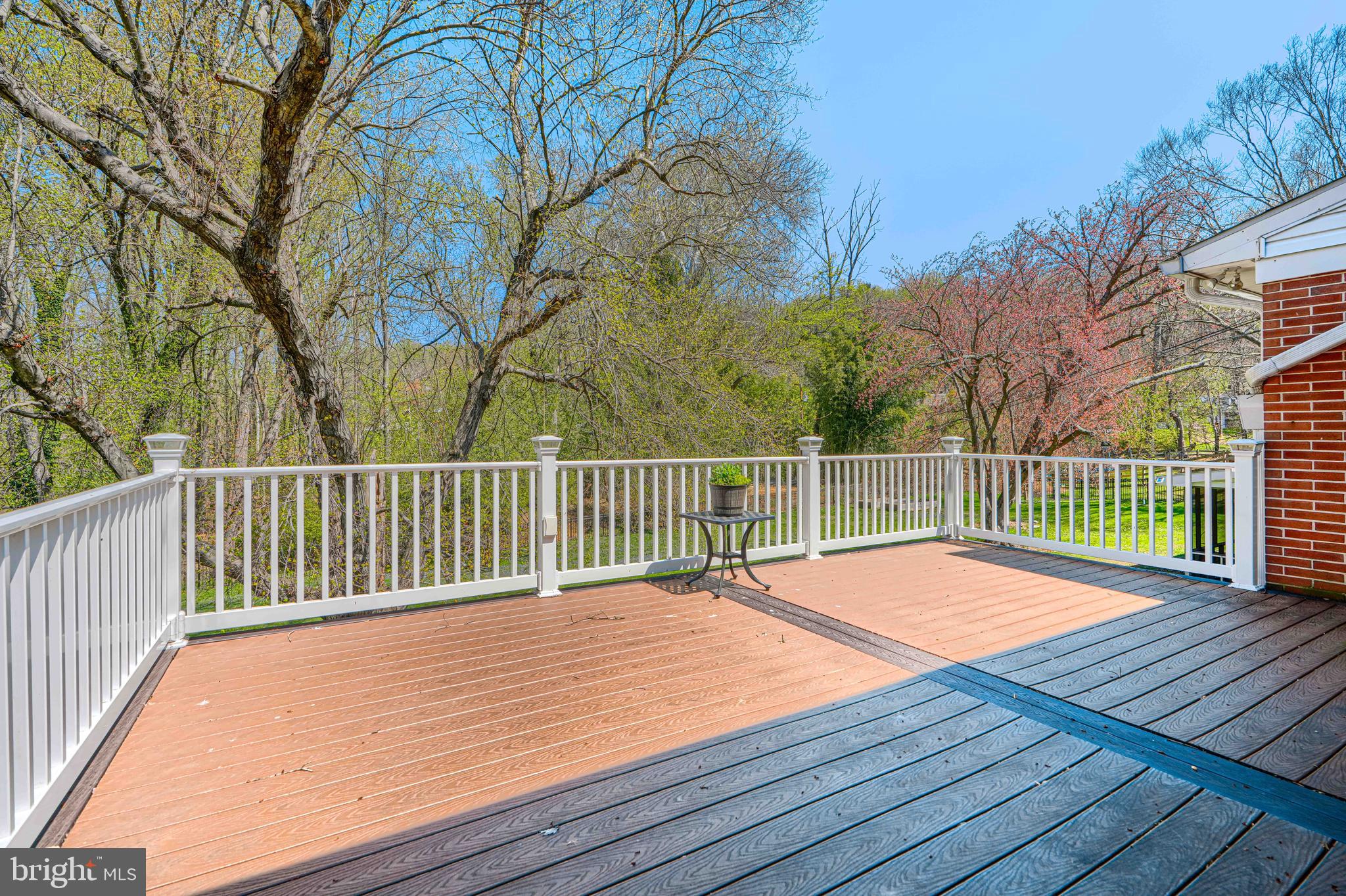 802 Stone Barn Road Towson, MD 21286 - Photo 96 of 104 a balcony with wooden floor