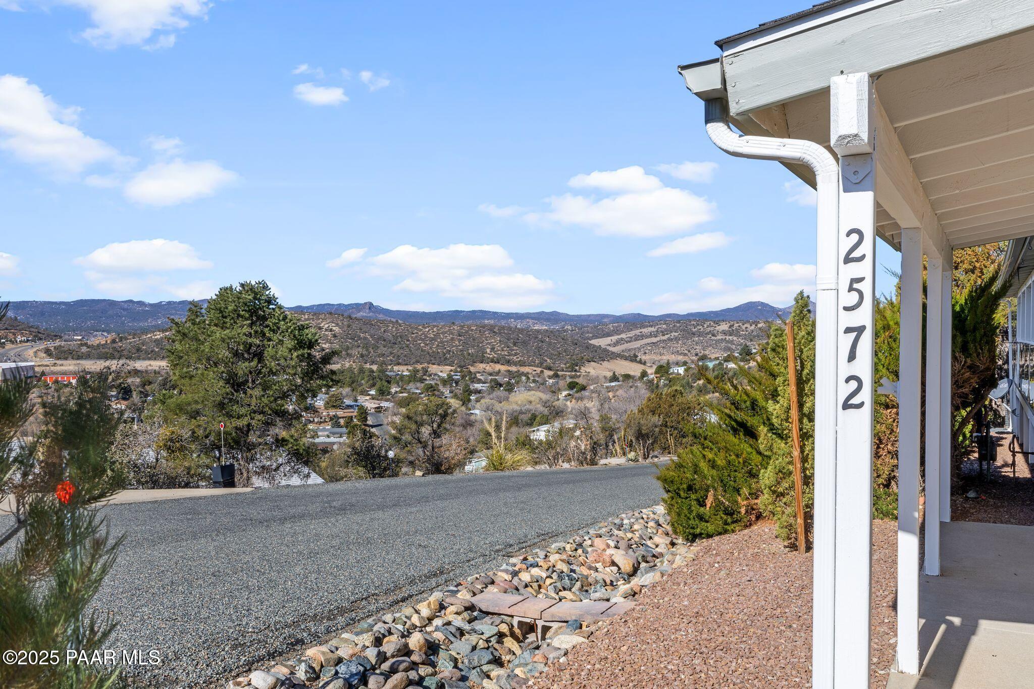 2572 Hilltop Road Prescott, AZ 86301 - Photo 4 of 34 a view of a city from a balcony