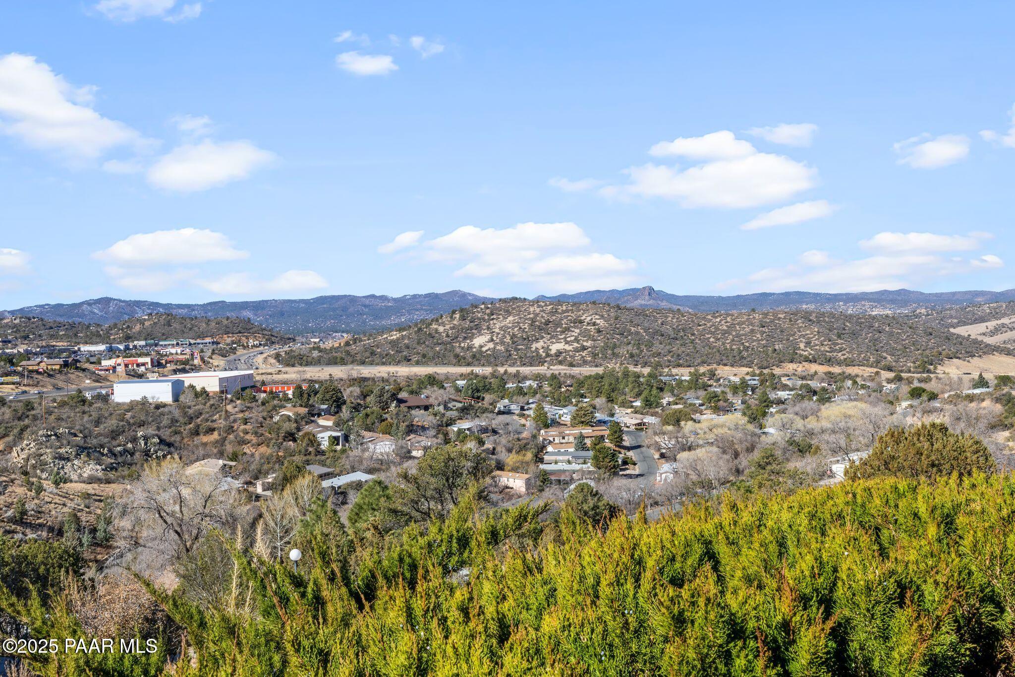 2572 Hilltop Road Prescott, AZ 86301 - Photo 9 of 34 an aerial view of residential houses with outdoor space and trees