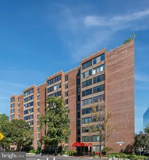 a front view of a building