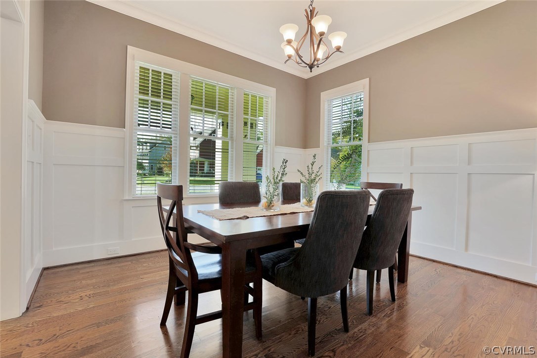 16106 Alsdell Road Midlothian, VA 23112 - Photo 12 of 46 a view of a dining room with furniture window and outside view