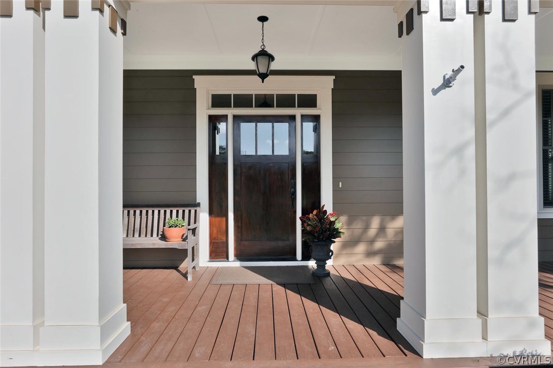 16106 Alsdell Road Midlothian, VA 23112 - Photo 7 of 46 a view of a balcony from door