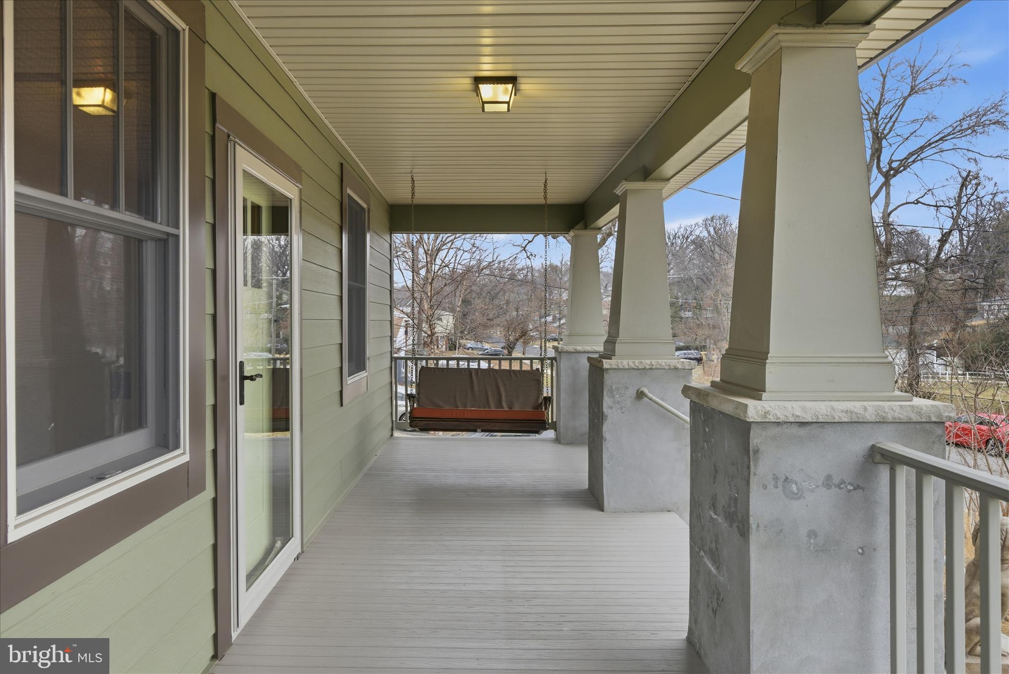 2400 Valley Way Cheverly, MD 20785 - Photo 5 of 41 Relax with a cup of coffee on the porch swing