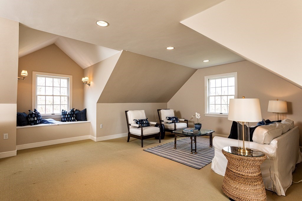 44 Eaton Road Lexington, MA 02420 - Photo 21 of 24 a living room with furniture and a large window