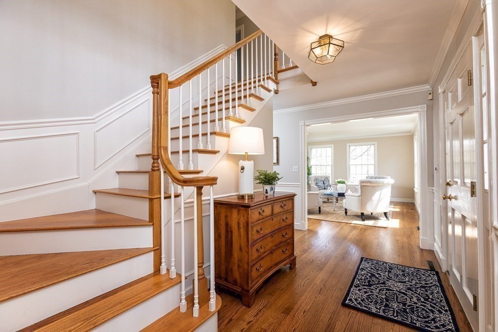 44 Eaton Road Lexington, MA 02420 - Photo 9 of 24 a living room with furniture and wooden floor