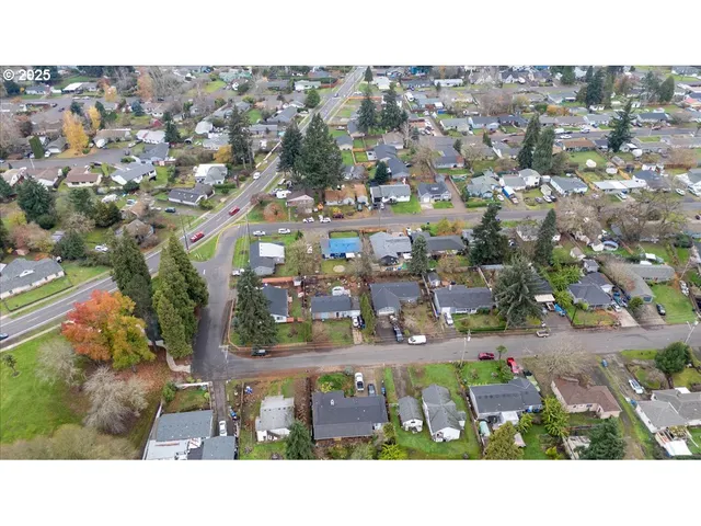 a view of city and mountain