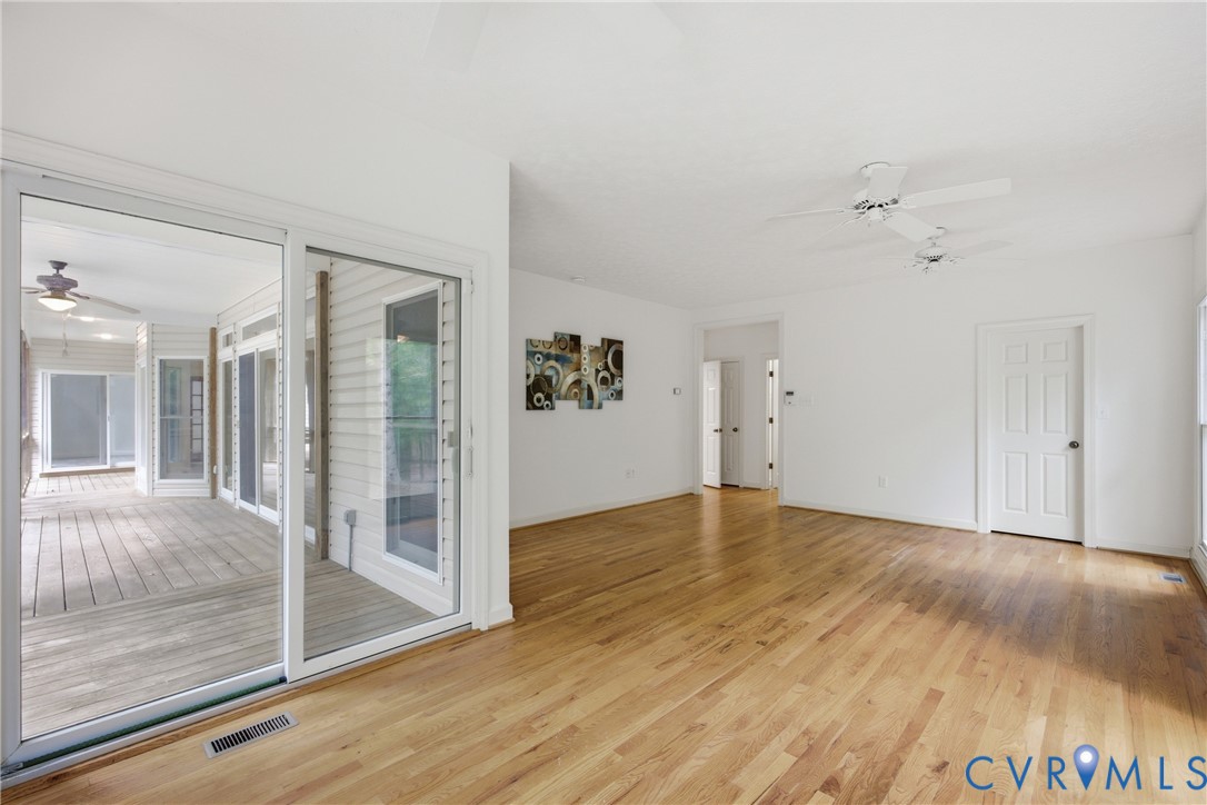 13265 Coulbourn Road Saluda, VA 23149 - Photo 25 of 62 Expansive interior room featuring light wood-finis
