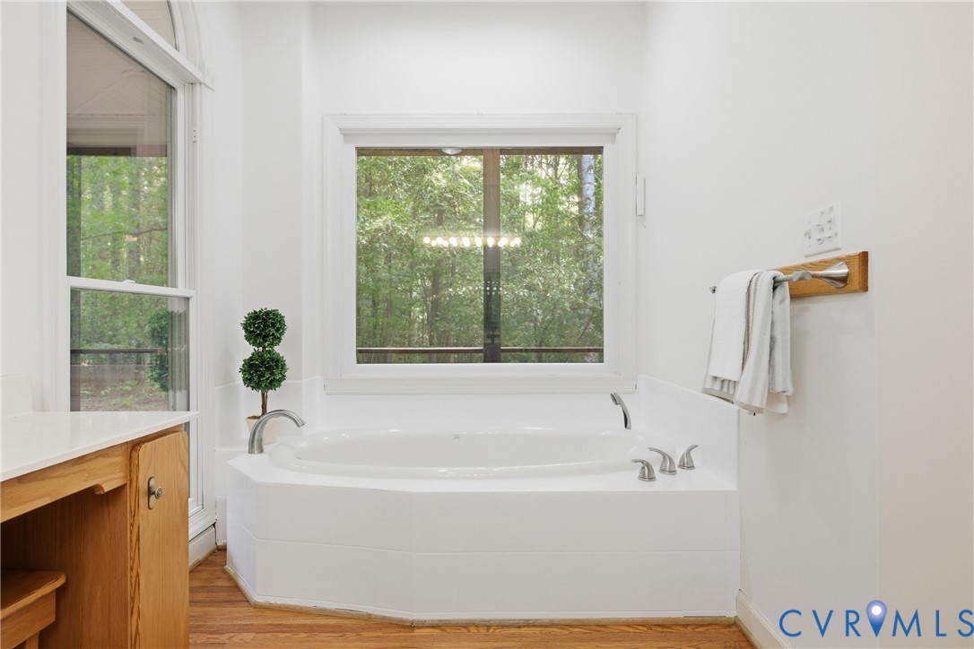 13265 Coulbourn Road Saluda, VA 23149 - Photo 27 of 62 a white bath tub sitting next to a window