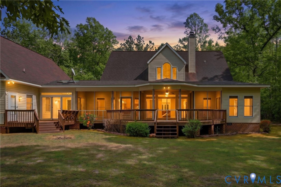 13265 Coulbourn Road Saluda, VA 23149 - Photo 45 of 62 a front view of a house with a yard