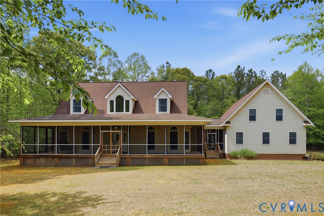 13265 Coulbourn Road Saluda, VA 23149 - Photo 46 of 62 Expansive property featuring a screened-in porch w