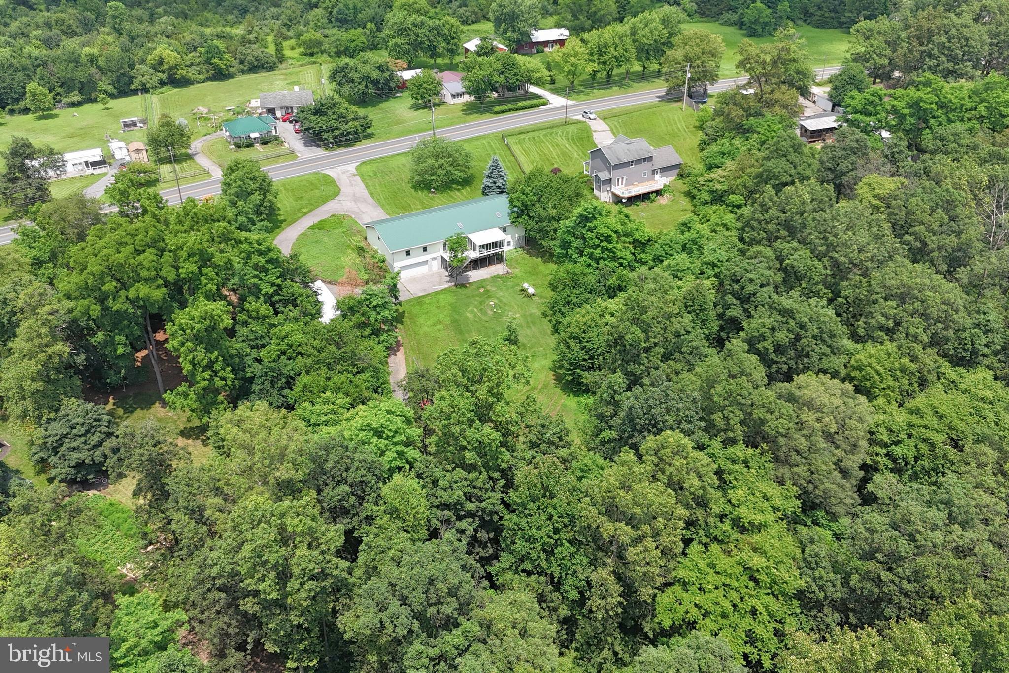 775 East Berlin Road York Springs, PA 17372 - Photo 5 of 33 an aerial view of residential house with outdoor space and trees all around