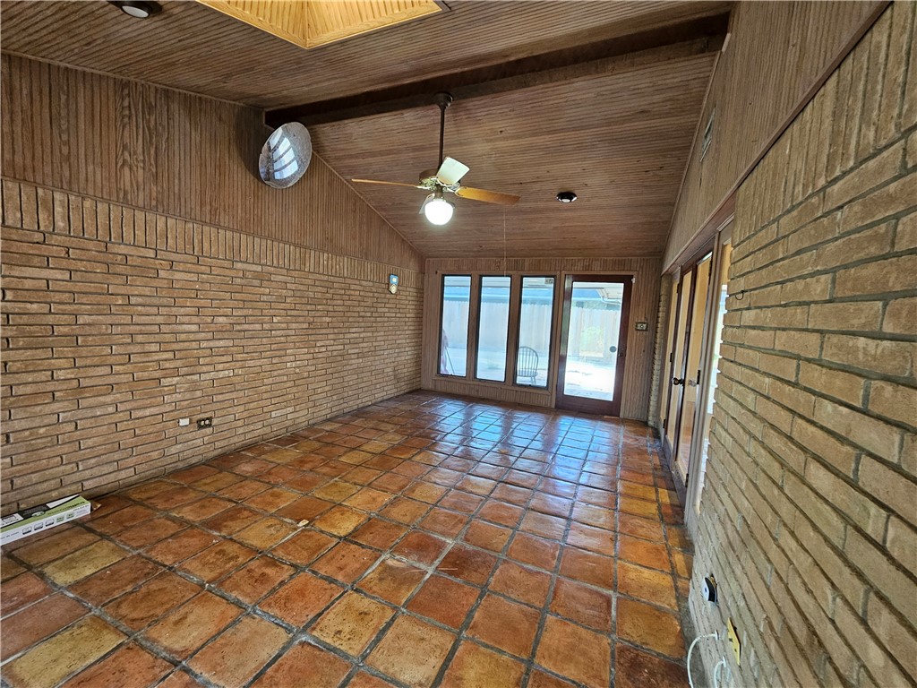 4825 Wooldridge Road Corpus Christi, TX 78413 - Photo 12 of 20 a view of entryway with wooden floor