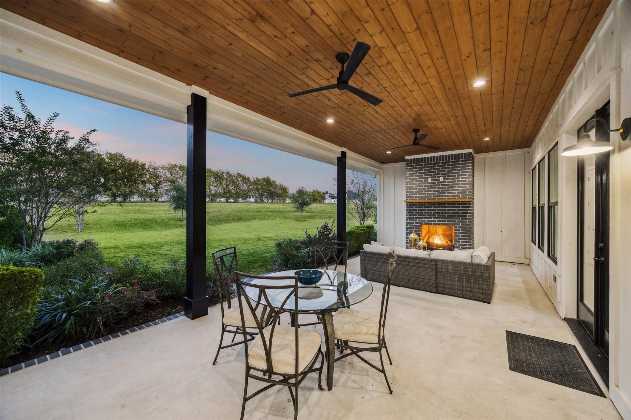 1009 Century Terrace Brenham, TX 77833 - Photo 8 of 49 a outdoor space with furniture and garden view