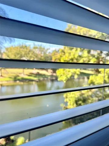 a view of a large window