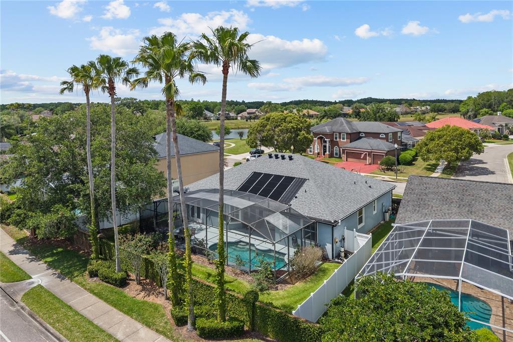 14624 Kitlanselt Way Orlando, FL 32828 - Photo 35 of 42 an aerial view of residential houses with outdoor space and trees