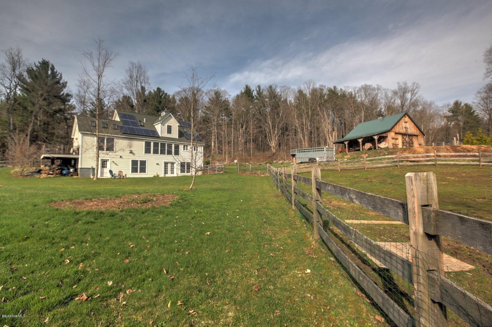20 Main Road Tyringham, MA 01238 - Photo 12 of 50 a view of a house with swimming pool