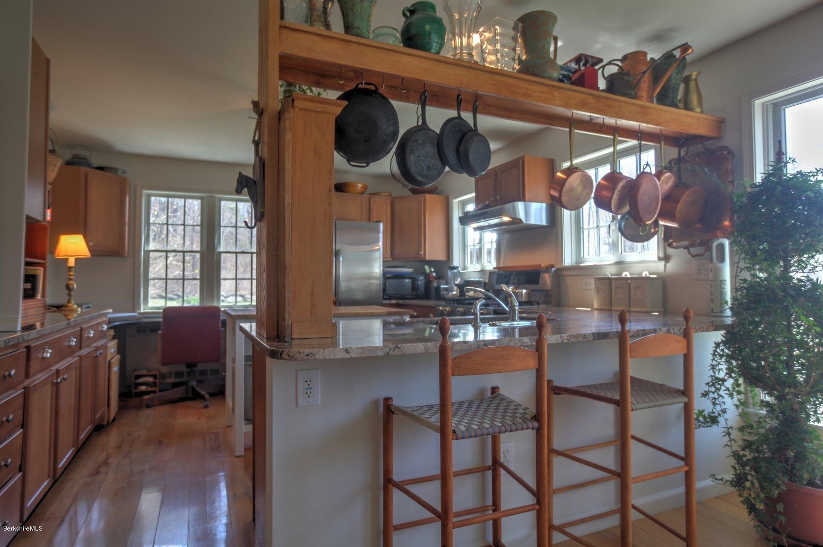 20 Main Road Tyringham, MA 01238 - Photo 28 of 50 a dining room with furniture and window