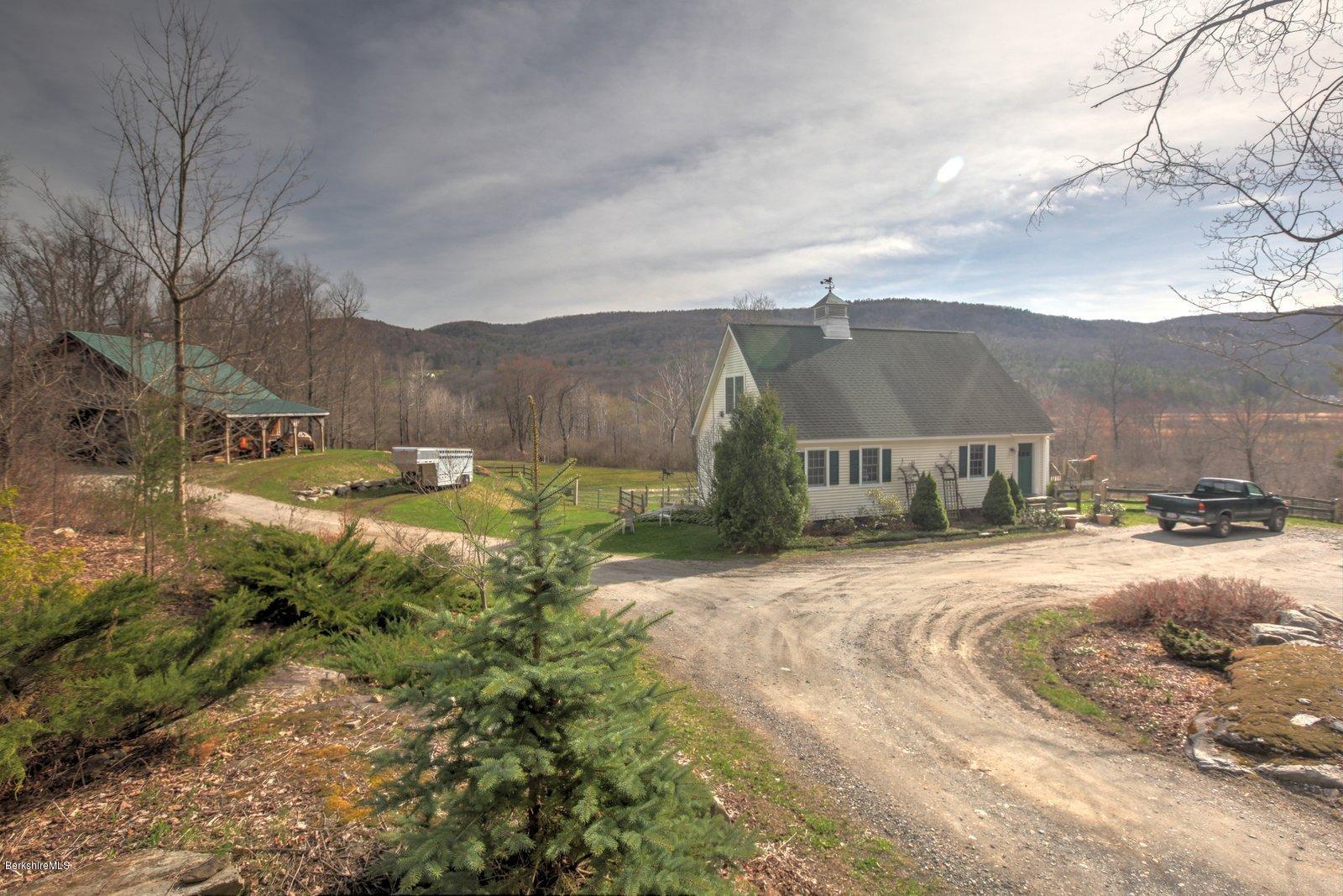 20 Main Road Tyringham, MA 01238 - Photo 43 of 50 a view of a town with barn house