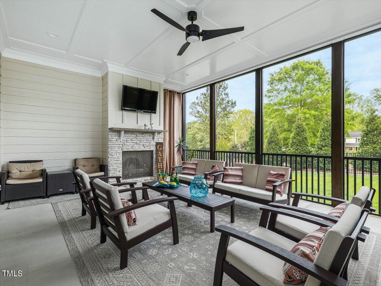 604 Pelzer Drive Wake Forest, NC 27587 - Photo 24 of 82 29-Screened Porch