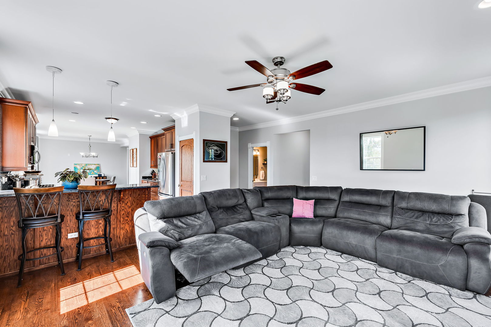 2002 Sandstone Trail Kankakee, IL 60901 - Photo 14 of 27 a living room with furniture a couch and a window
