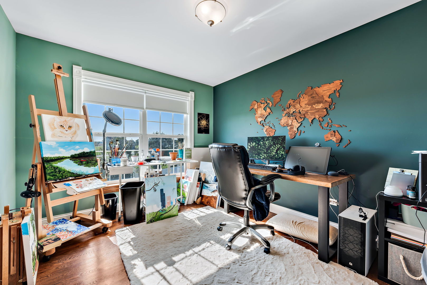 2002 Sandstone Trail Kankakee, IL 60901 - Photo 22 of 27 a room with workspace and a window