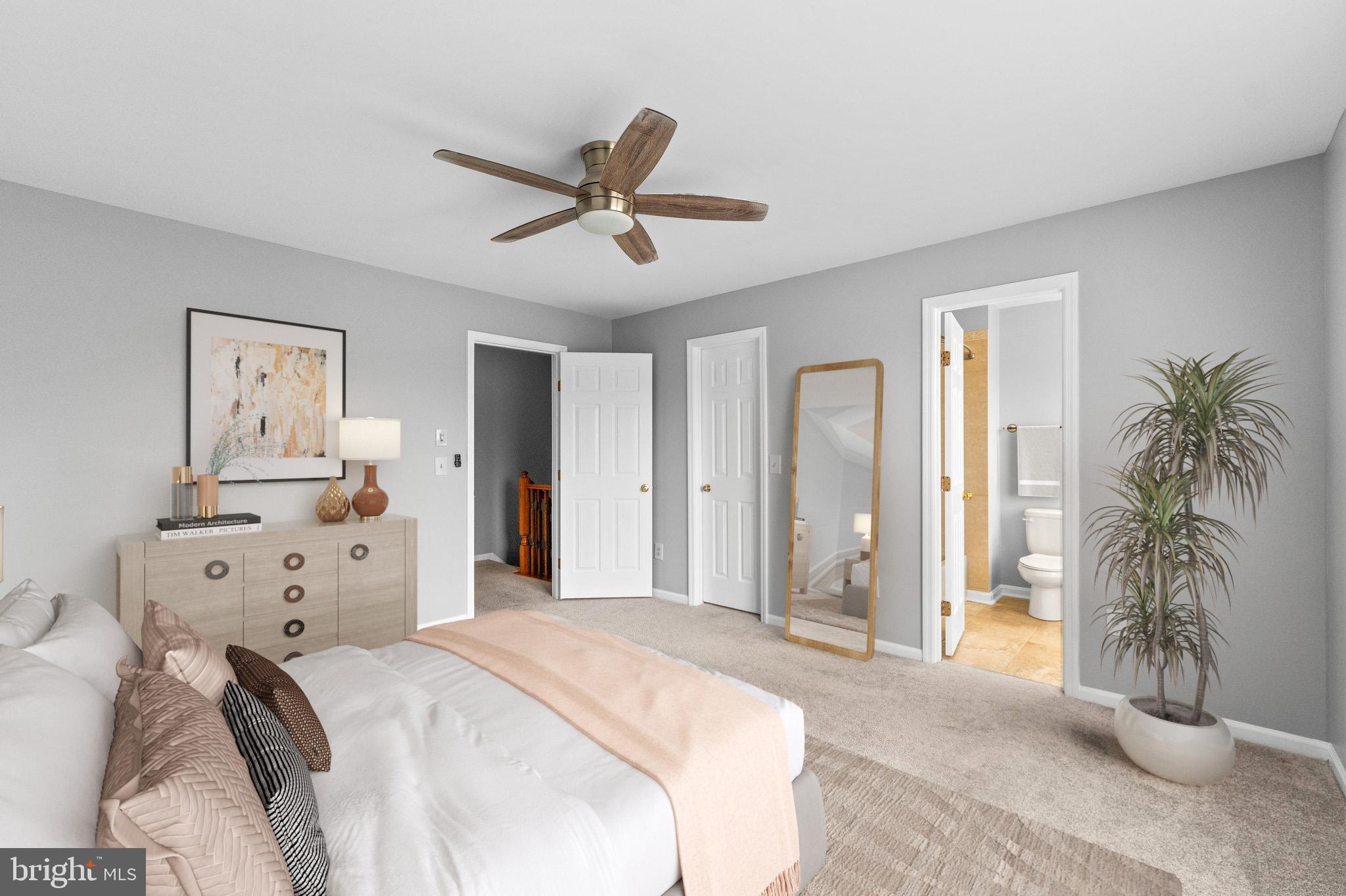 6008 Bingley Road Alexandria, VA 22315 - Photo 12 of 39 Primary Bedroom w/en-suite