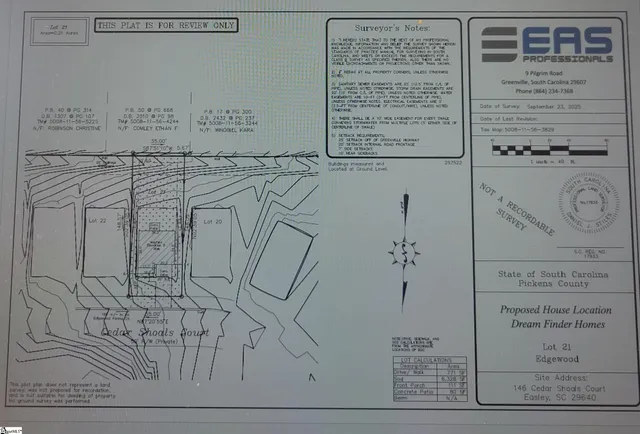 $324,990 | 146 Cedar Shoals, Easley, SC 29640