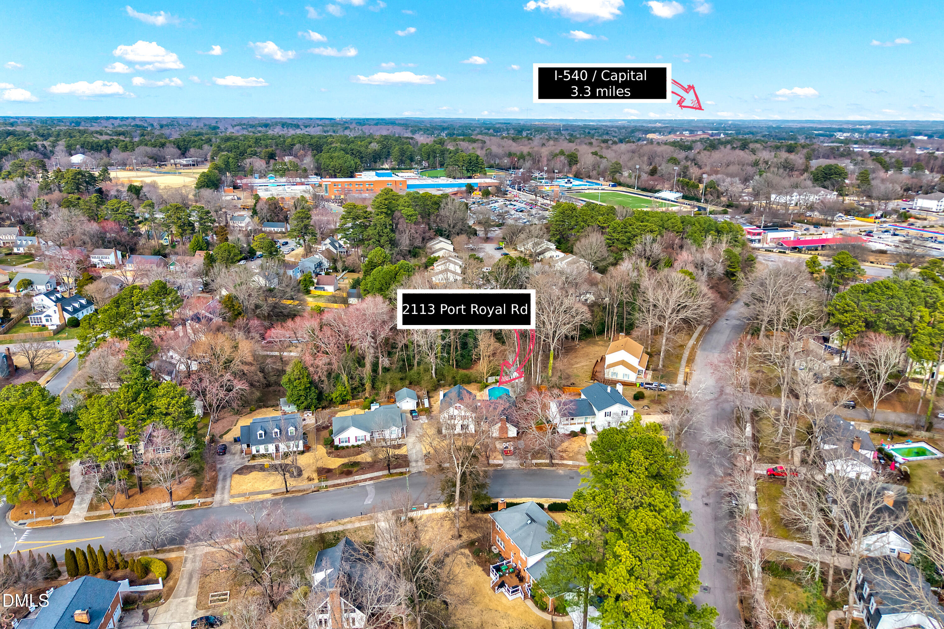 2113 Port Royal Road Raleigh, NC 27609 - Photo 47 of 51 55-2113 Port Royal Rd -55