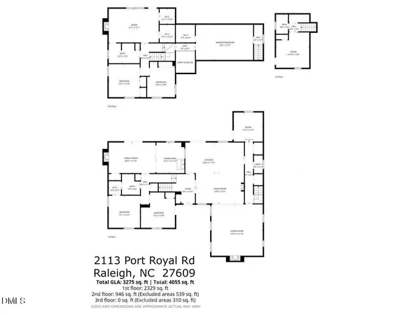 $714,900 | 2113 Port Royal Road, Raleigh, NC 27609