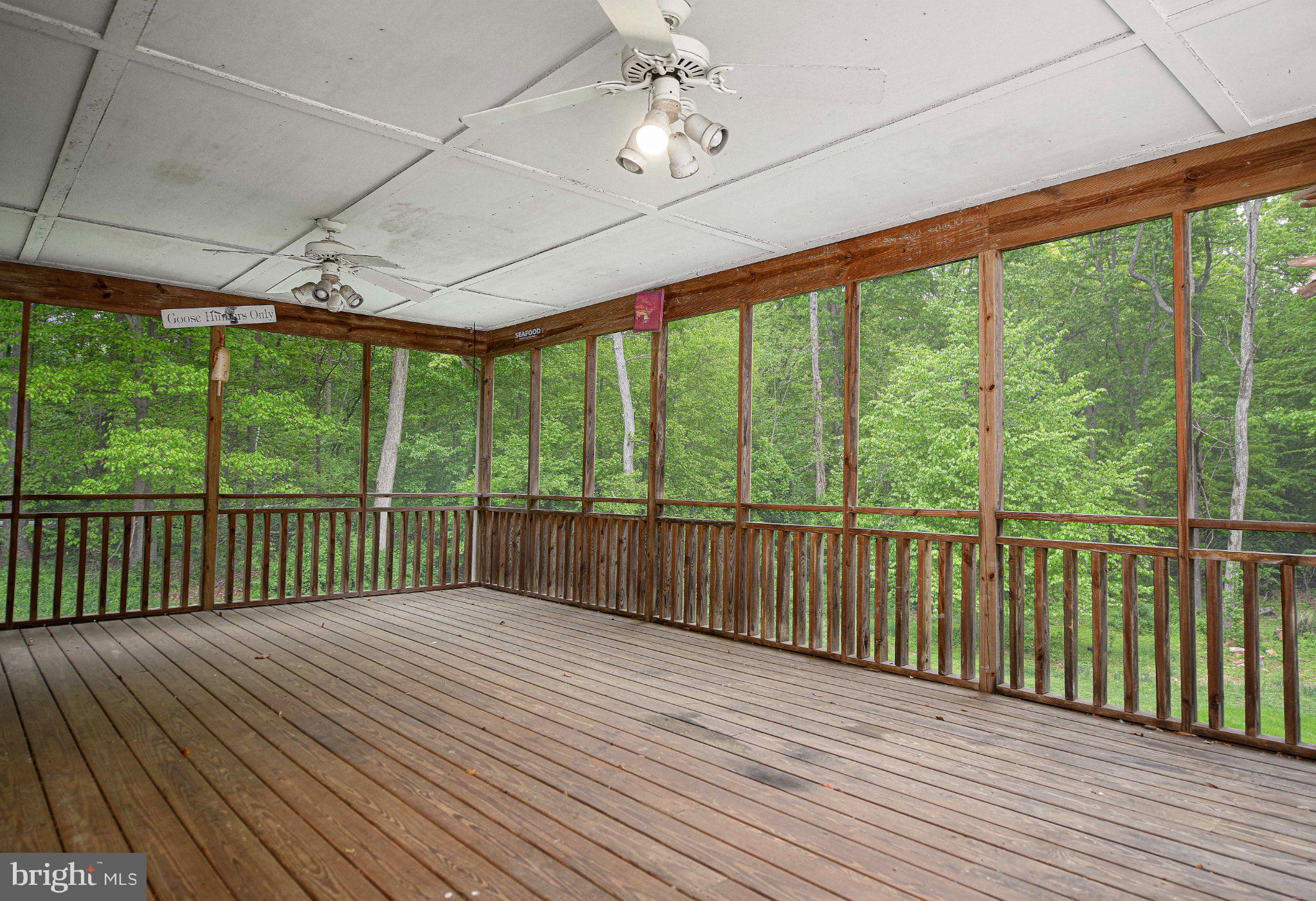 711 Gilbert Road Aberdeen, MD 21001 - Photo 23 of 54 a view of a balcony with wooden floor