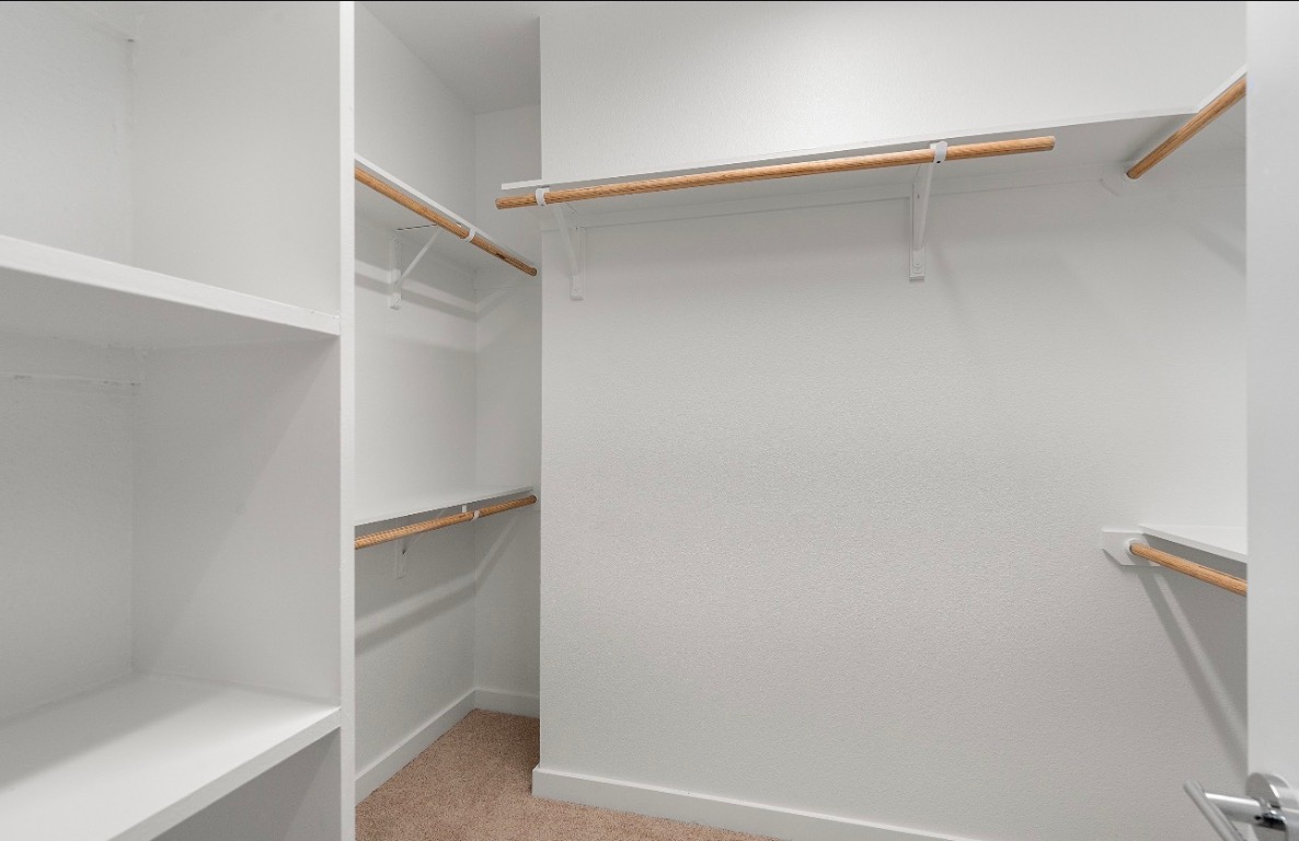 7601 Cooper Lane, Unit 6 Austin, TX 78745 - Photo 29 of 29 Spacious closet featuring light carpet