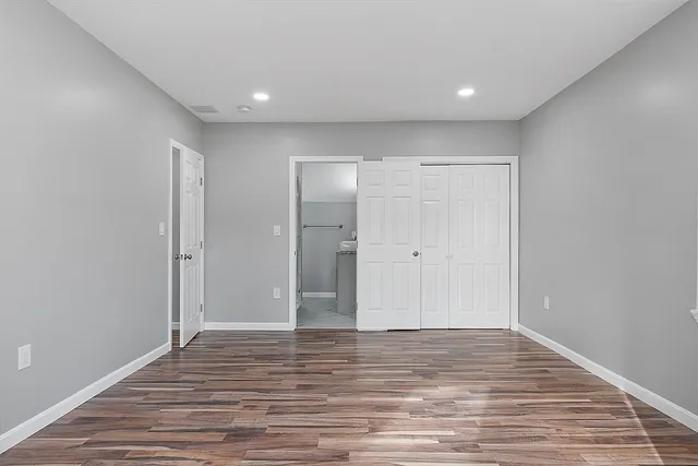 a view of empty room