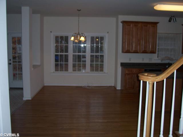 612 Carldan Road Richmond, VA 23227 - Photo 6 of 8 Kitchen - Breakfast Area Center Staircase