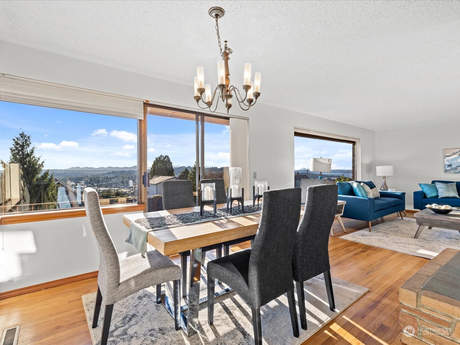 801 Grant Avenue South Renton, WA 98057 - Photo 9 of 40 a view of a dining room with furniture window and outside view