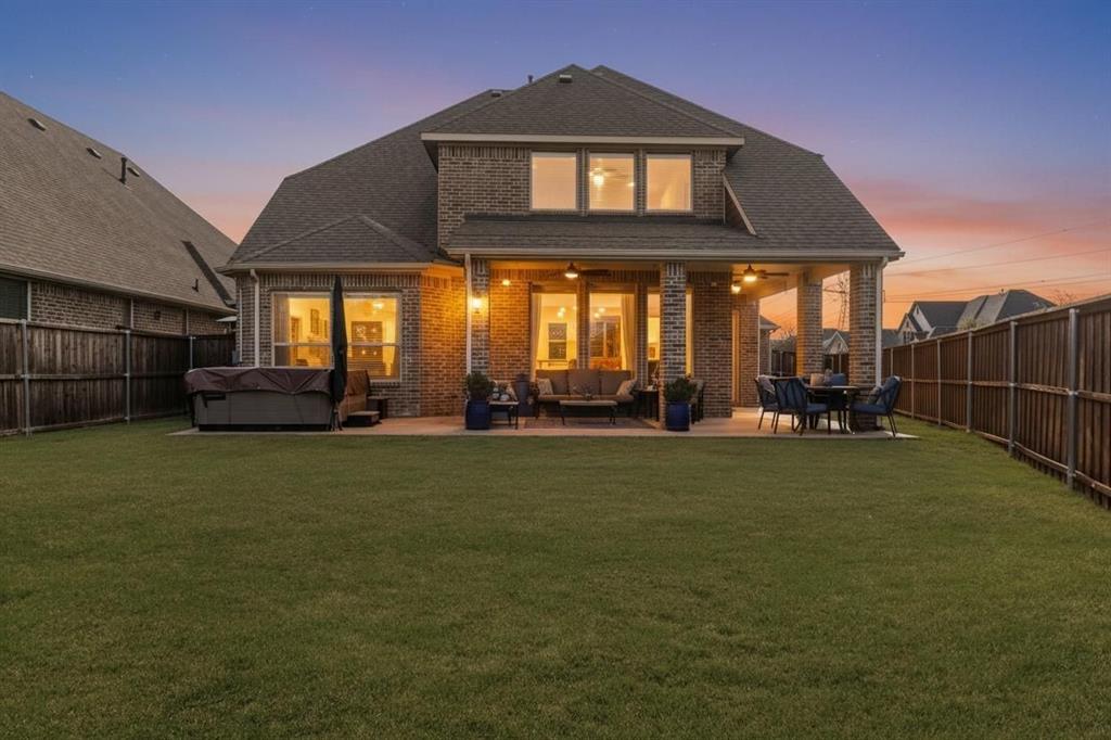 6201 Cupleaf Road Flower Mound, TX 76226 - Photo 25 of 40 a front view of a house with a yard