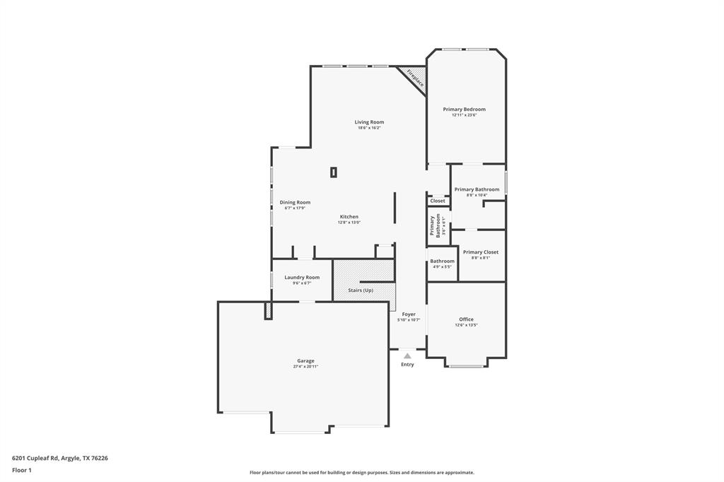 6201 Cupleaf Road Flower Mound, TX 76226 - Photo 36 of 40 a picture of floor plan