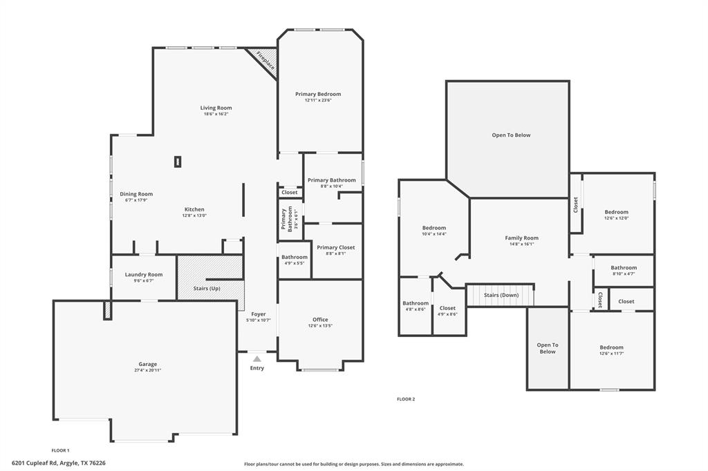 6201 Cupleaf Road Flower Mound, TX 76226 - Photo 38 of 40 a picture of a bathroom with a shower